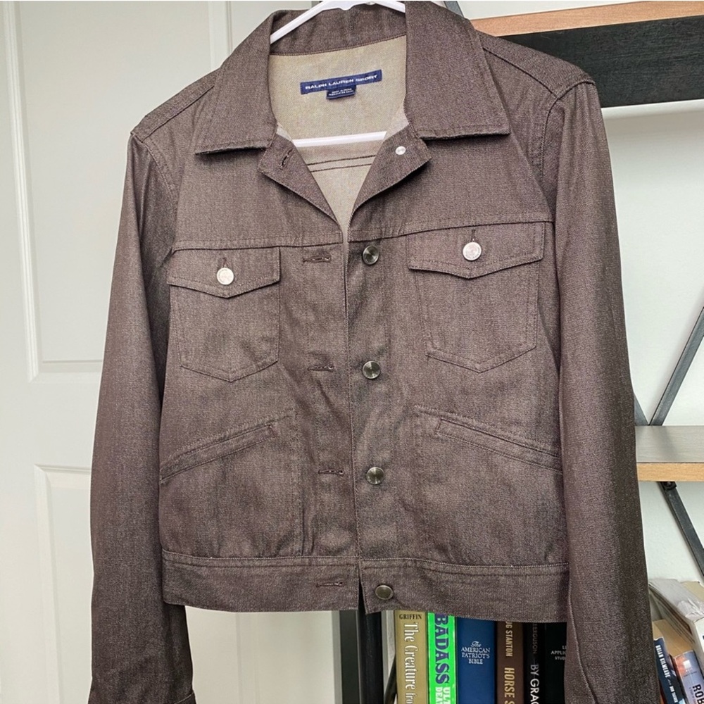 Ralph Lauren Brown Denim Jacket